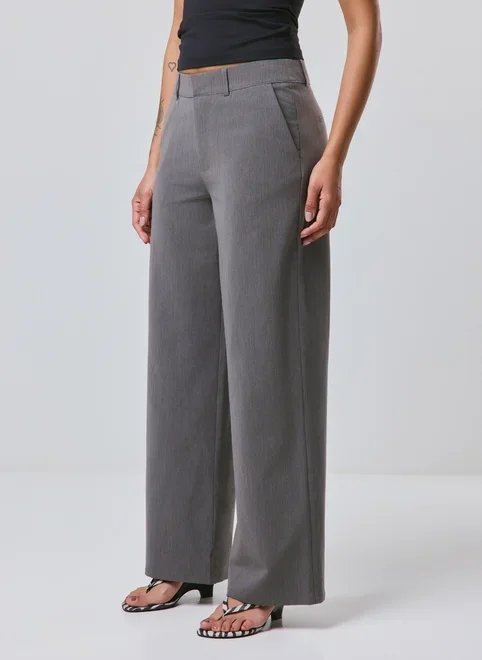 calça reta alfaiataria calça reta alfaiataria