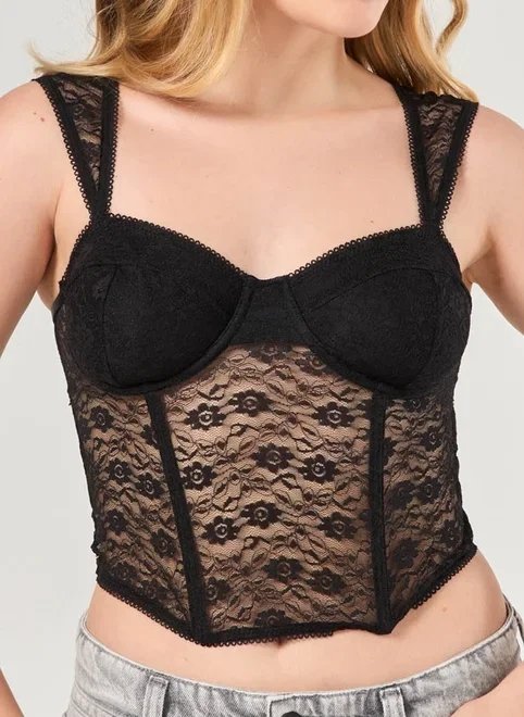 corselet de renda corselet de renda