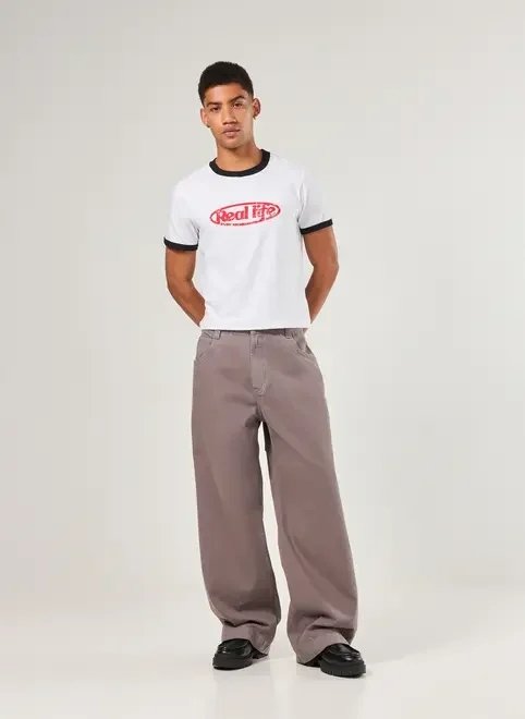 calça sarja oversized calça sarja oversized