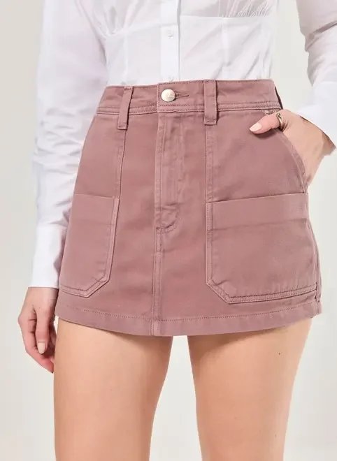 short saia sarja costuras marcantes short saia sarja costuras marcantes