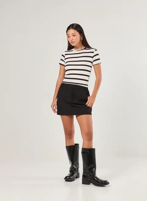 cropped manga curta cropped manga curta