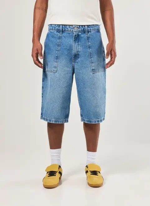 bermuda jorts jeans médio bermuda jorts jeans médio