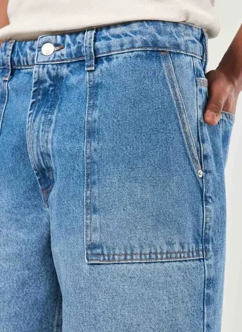 bermuda jorts jeans médio bermuda jorts jeans médio