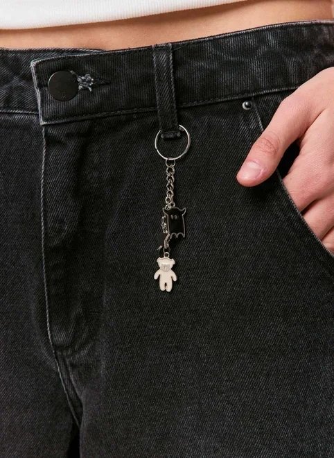 calça baggy jeans de cintura baixa calça baggy jeans de cintura baixa