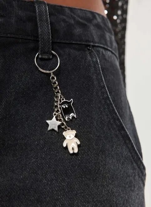 calça baggy jeans de cintura baixa calça baggy jeans de cintura baixa