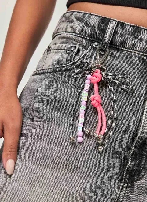 chaveiro laços com cordas chaveiro laços com cordas