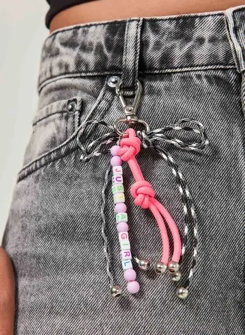 chaveiro laços com cordas chaveiro laços com cordas