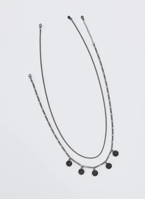 conjunto 2 colares fun conjunto 2 colares fun