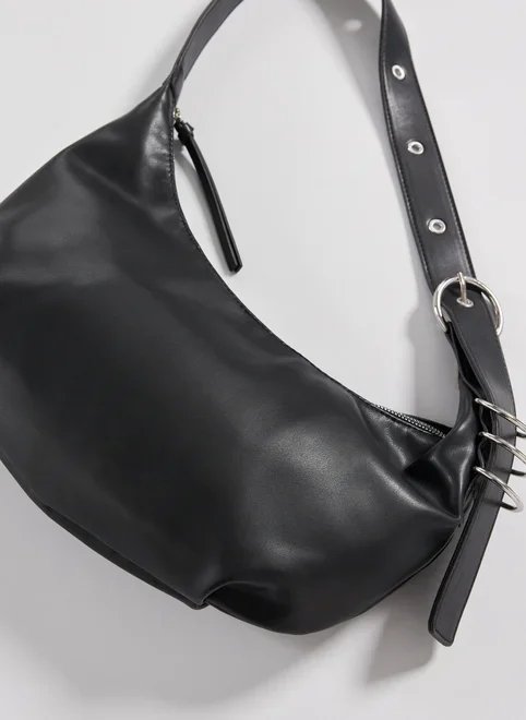 bolsa poliuretano preto fivelas bolsa poliuretano preto fivelas