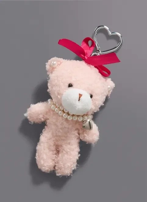 chaveiro de urso rosa chaveiro de urso rosa