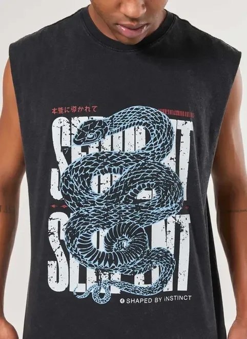 regata sleeveless marmorizada cobra regata sleeveless marmorizada cobra