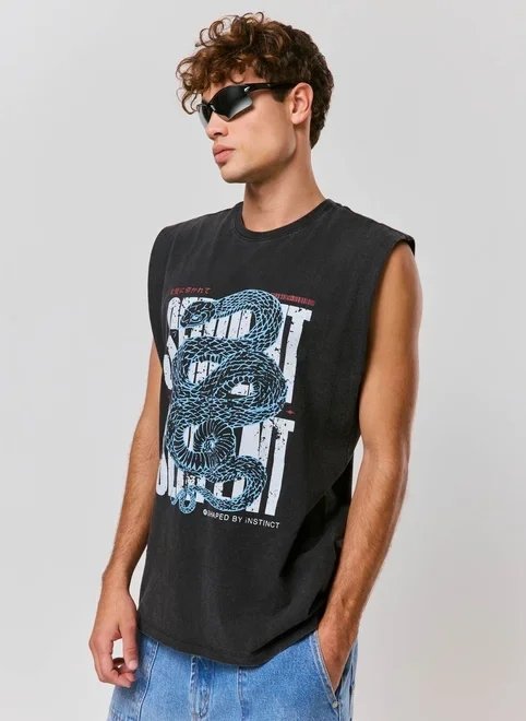 regata sleeveless marmorizada cobra regata sleeveless marmorizada cobra