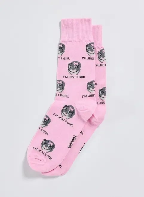 meia rosa just a girl meia rosa just a girl