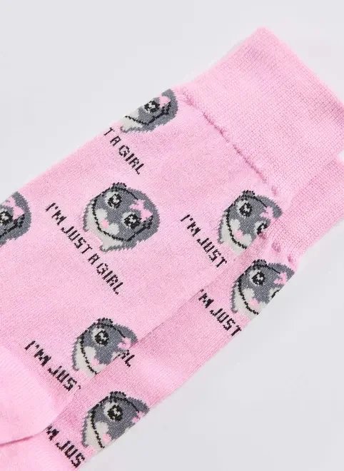 meia rosa just a girl meia rosa just a girl