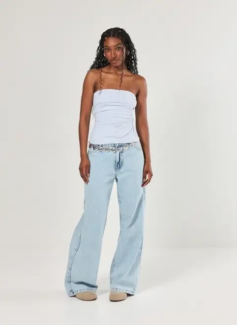 tube top pala virada franzido tube top pala virada franzido