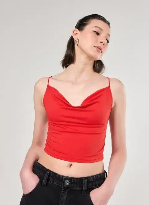 regata cropped degagê poliamida vermelha regata cropped degagê poliamida vermelha
