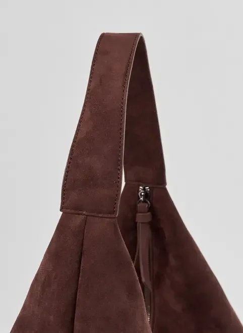 bolsa suede marrom bolsa suede marrom