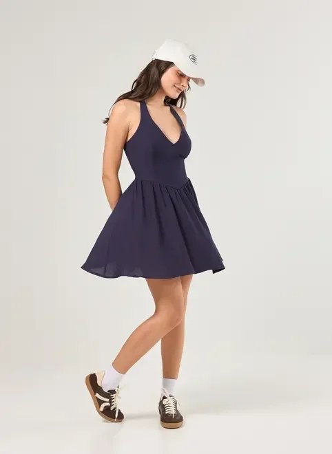 vestido curto marinho decote v vestido curto marinho decote v