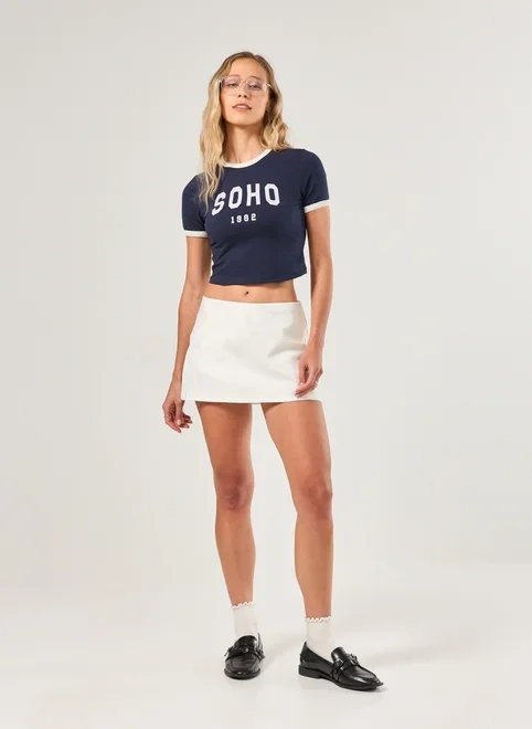 micro saia com shortinho micro saia com shortinho