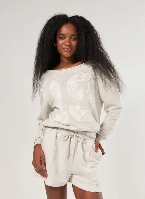 blusa de moletinho decote canoa número blusa de moletinho decote canoa número