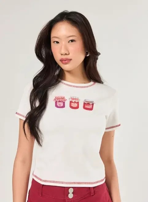 mini tee branca jelly mini tee branca jelly