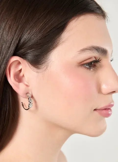 conjunto 5 brincos prateados universo conjunto 5 brincos prateados universo