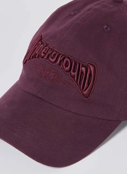 boné roxo bordado underground boné roxo bordado underground