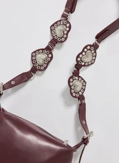 bolsa poliuretano vinho western bolsa poliuretano vinho western