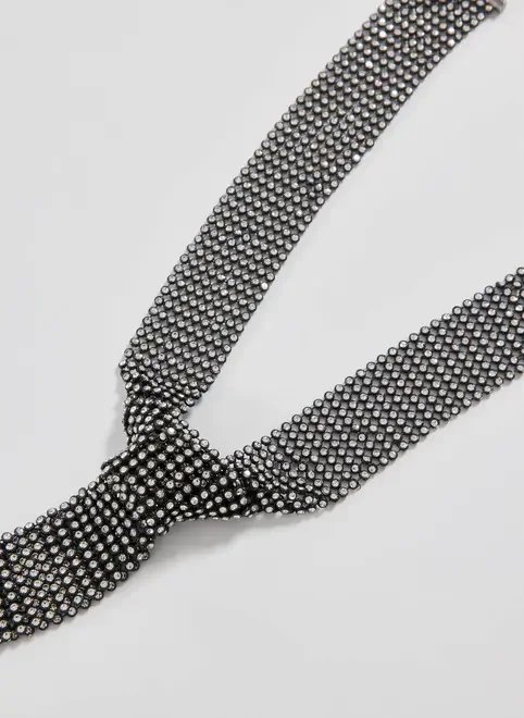 gravata de strass gravata de strass
