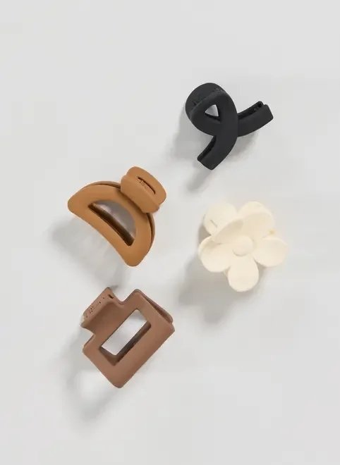 conjunto 4 piranhas de cabelo conjunto 4 piranhas de cabelo