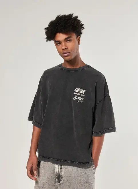 camiseta oversized cropped estonada racing camiseta oversized cropped estonada racing