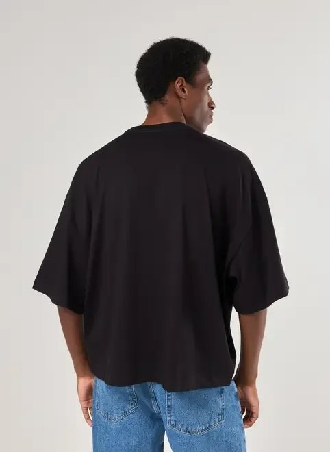 camiseta oversized cropped camiseta oversized cropped