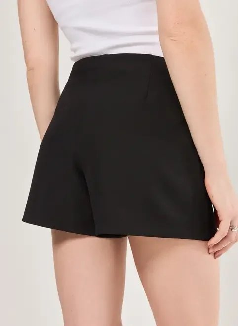 short saia alfaiataria transpassado short saia alfaiataria transpassado