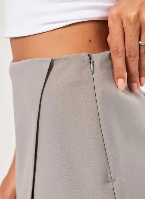 short saia alfaiataria transpassado short saia alfaiataria transpassado