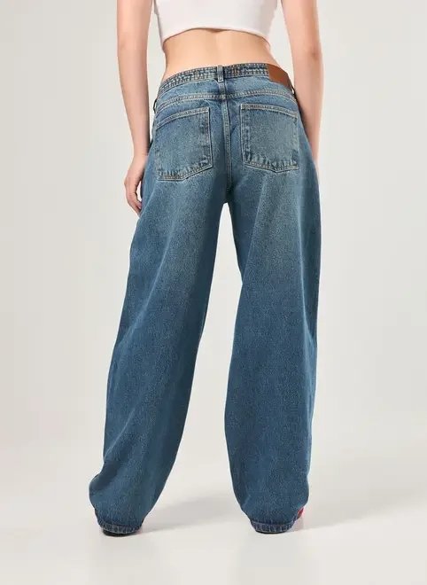 calça barrel jeans calça barrel jeans