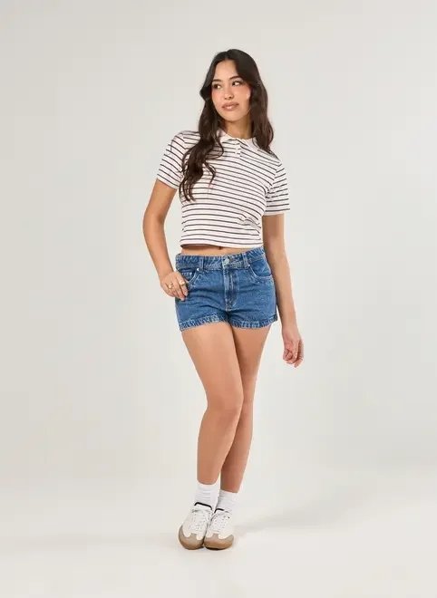 micro short jeans cintura baixa micro short jeans cintura baixa