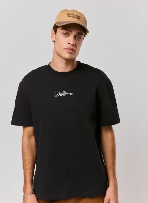 camiseta comfort preta director camiseta comfort preta director