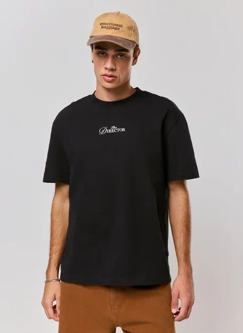camiseta comfort preta director camiseta comfort preta director