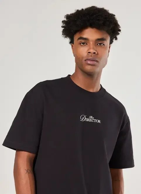 camiseta comfort preta director camiseta comfort preta director