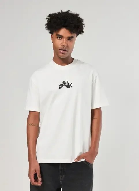 camiseta comfort off-white still growing camiseta comfort off-white still growing