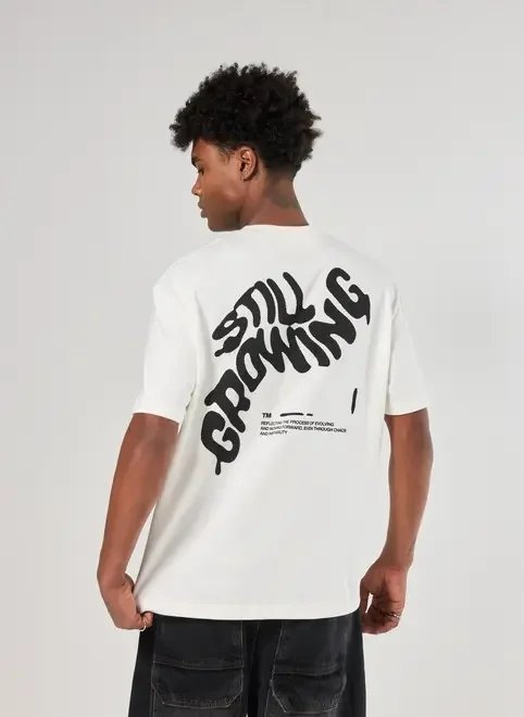 camiseta comfort off-white still growing camiseta comfort off-white still growing