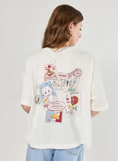 camiseta box off-white selos camiseta box off-white selos