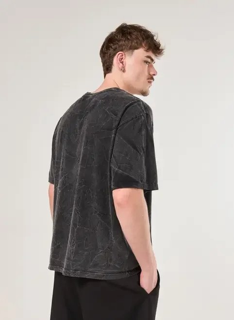 camiseta box preta marmorizada camiseta box preta marmorizada