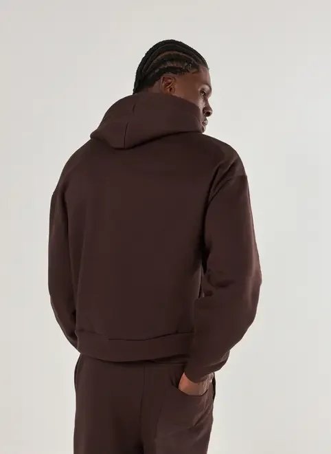 moletom oversized cropped marrom moletom oversized cropped marrom