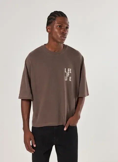 camiseta oversized cropped malhão life camiseta oversized cropped malhão life