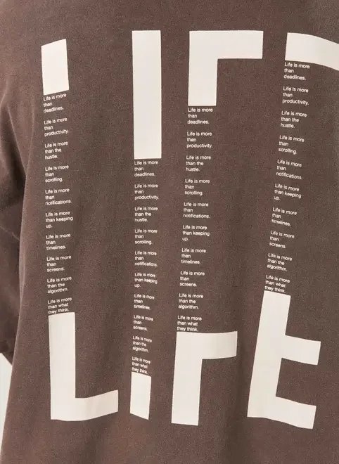 camiseta oversized cropped malhão life camiseta oversized cropped malhão life