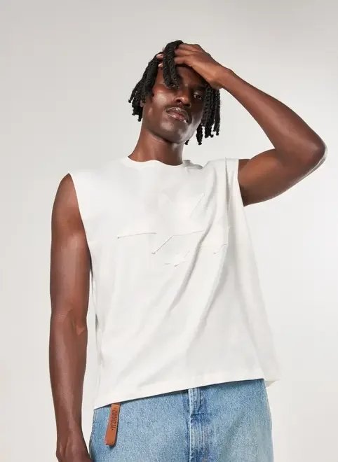 regata sleeveless box malhão estrelas regata sleeveless box malhão estrelas