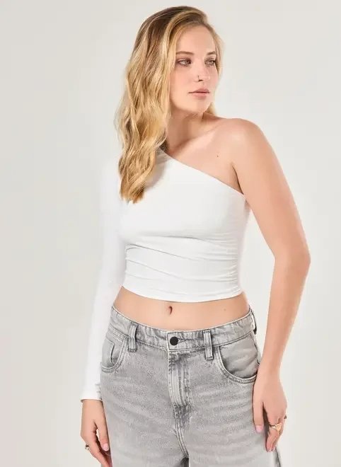 blusa manga longa única poliamida blusa manga longa única poliamida