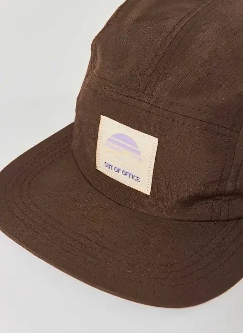 boné marrom five panel out of office boné marrom five panel out of office