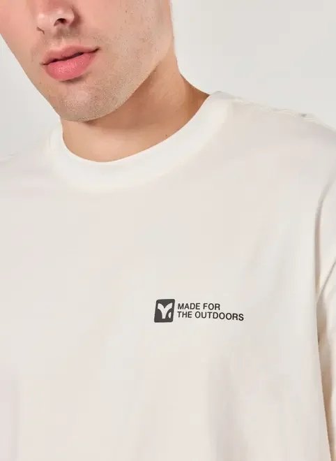 camiseta comfort off-white outdoor camiseta comfort off-white outdoor